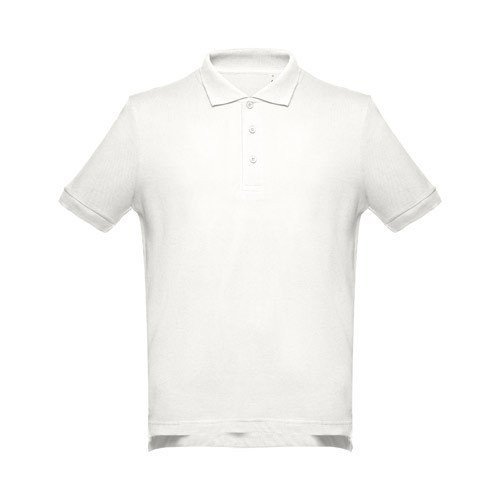 THC ADAM II. Men's short-sleeved cotton polo shirt