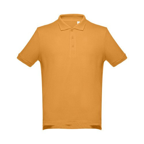 THC ADAM II. Men's short-sleeved cotton polo shirt