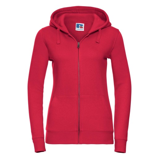 RUSSELL women's AUTHENTIC hooded sweatshirt and zipper
