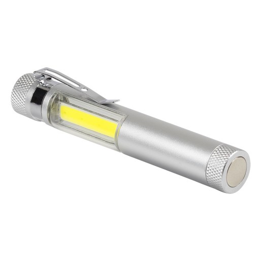 BLITZ, flashlight (cob), silver