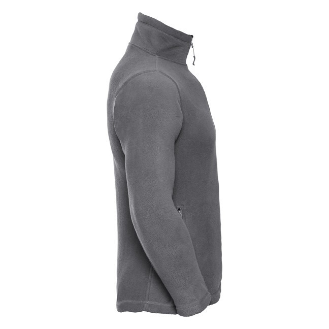 RUSSELL men's 1/4 zip polar sweatshirt