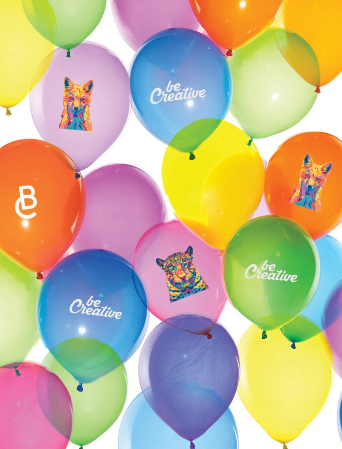 CreaBalloon balon , pastelne boje