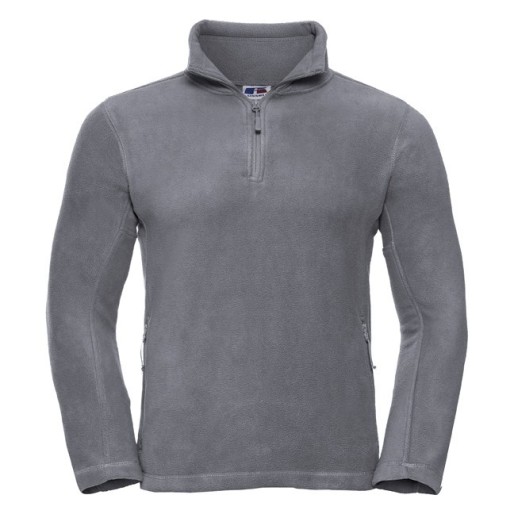 RUSSELL men's 1/4 zip polar sweatshirt