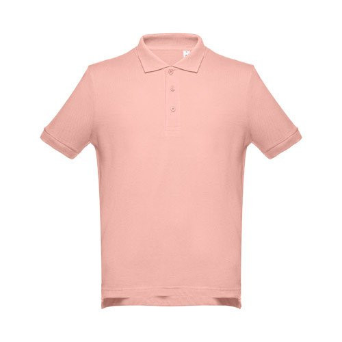 THC ADAM II. Men's short-sleeved cotton polo shirt