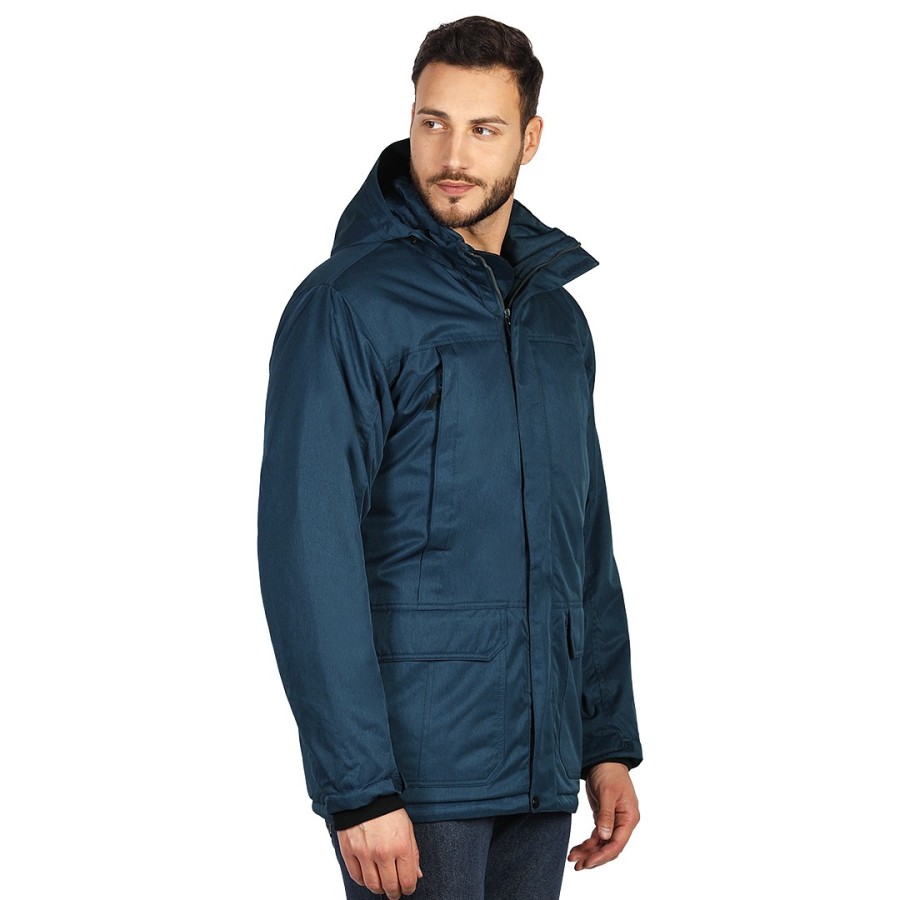 YETI, jakna sa kapuljačom, plava