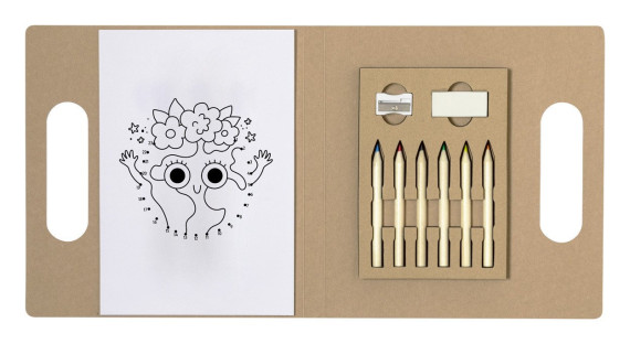 Clumber colouring set