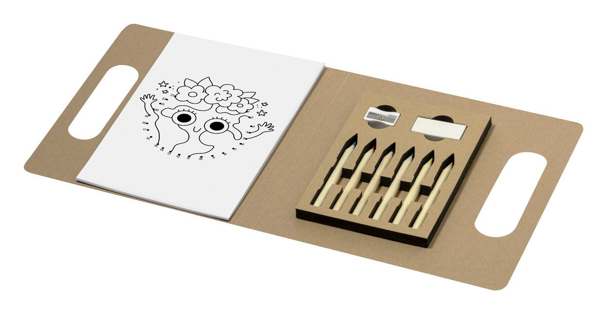 Clumber colouring set