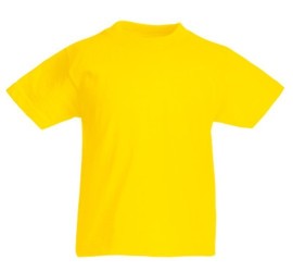Fruit of the Loom, Valueweight, children's cotton T-shirt
