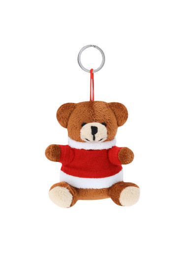 Cardix Christmas plush keyring, bear