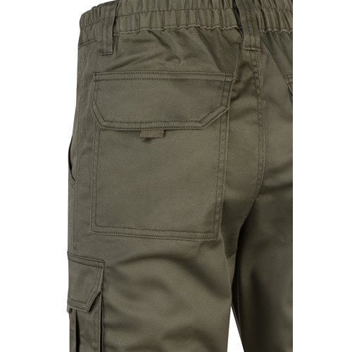 VL LUGH. Rastegljive pantalone sa više džepova (240g/m²) od pamuka (46%), EME (38%) i poliestera (16%)