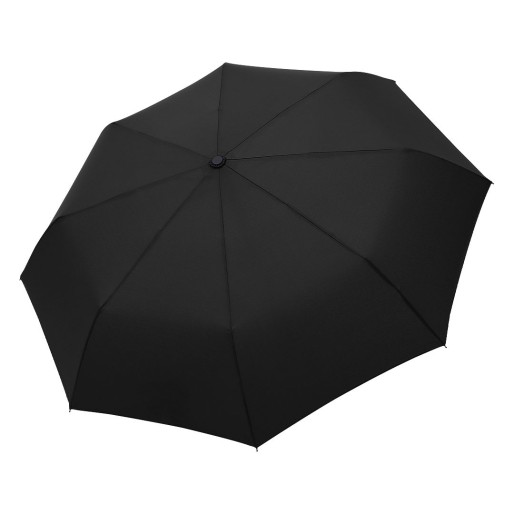 FIORE, foldable windproof umbrella with auto open/close function, black