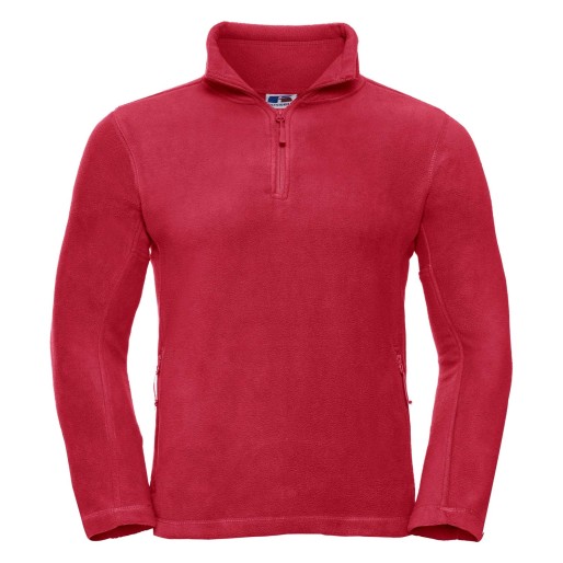 RUSSELL muški 1/4 zip flis duks