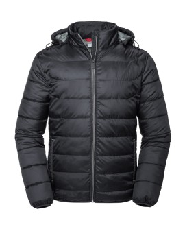 Russel Europe Mens Hooded Nano Jacket