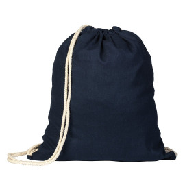 MELON COLOR 105, cotton backpack, 105 g/m2, blue