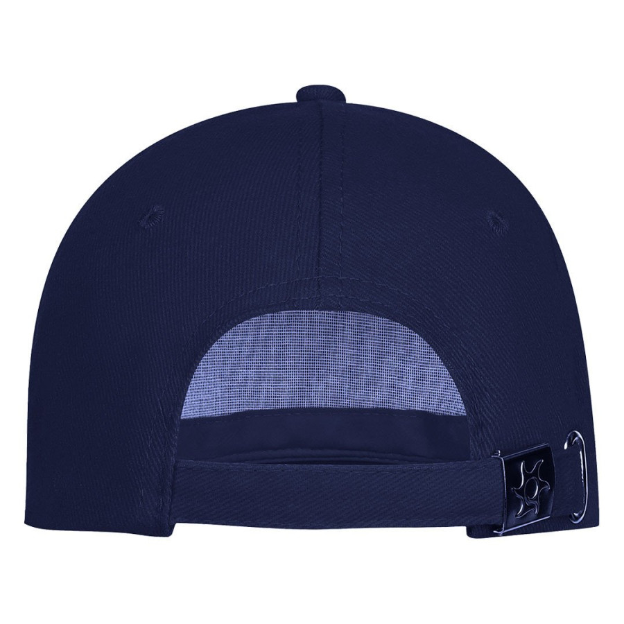 RUNNER 5, cap, 5 panels, cotton, heavy brushed, blue