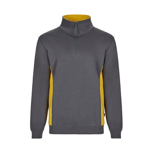 VL SVAROG. Two-tone terry sweatshirt (260g/m²), in polyester (65%) and cotton (35%)