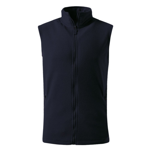 GLECHER VEST, polar fleece vest, blue