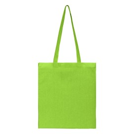 NATURELLA COLOR 105, cotton shopping bag, 105 g/m2, kiwi