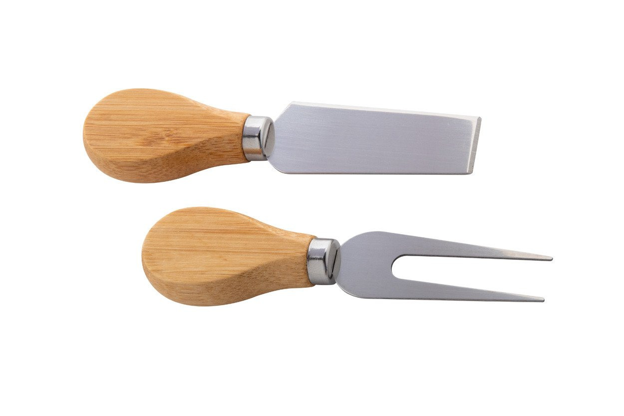 Jarlsberg Christmas cheese knife set