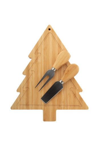 Jarlsberg Christmas cheese knife set
