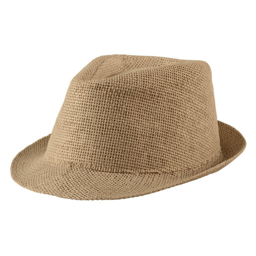 SOL, hat without band, light brown