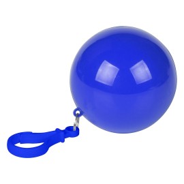 RAINCO, raincoat in a plastic ball blue