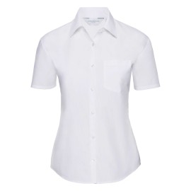Women's SS Po-Cot Easy Care Poplin Shirt