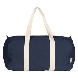 BOUNTY, recycled cotton duffle bag, 320 g/m2, blue