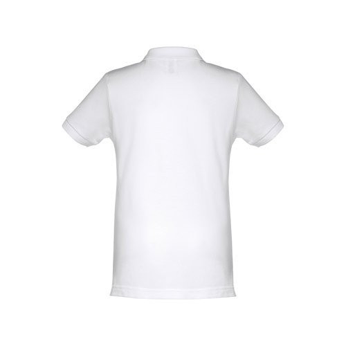 THC ADAM KIDS WH II. Polo majica kratkih rukava za decu (uniseks). Bela boja