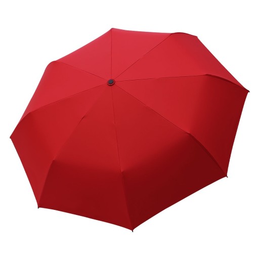 ALLEGRO,  foldable windproof umbrella with auto open/close function, red