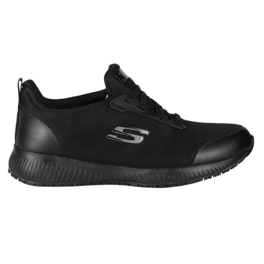 SQUAD, women's low-cut work sneakers, black