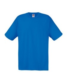 Fruit of the Loom, Original T, men's cotton T-shirt, royal blue, 3XL