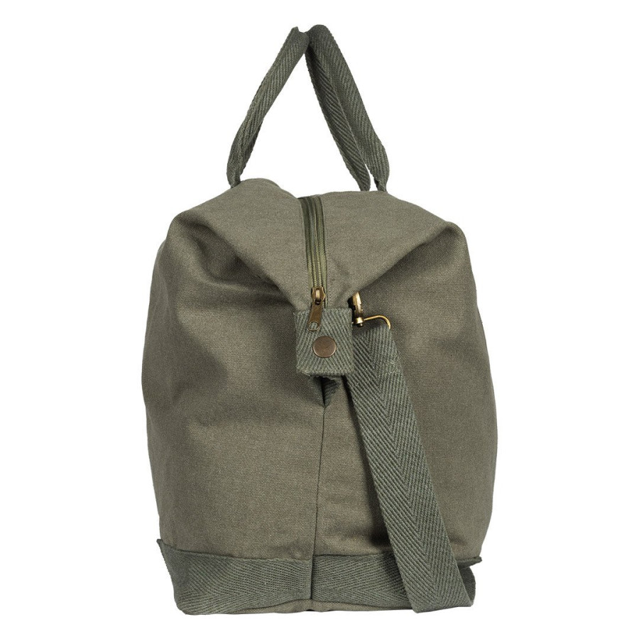 ECO VOYAGER, recycled cotton bag, 500g/m2, olive