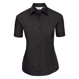 Women's SS Po-Cot Easy Care Poplin Shirt
