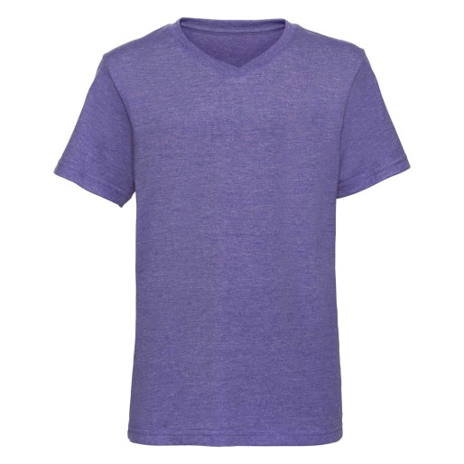 RUSSELL Children's T-shirt on V Neckline HD
