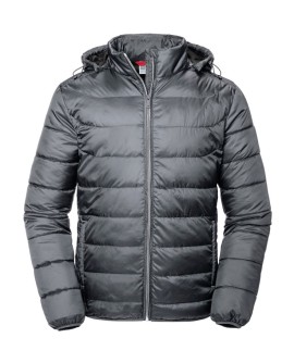 Russel Europe Mens Hooded Nano Jacket