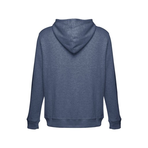 THC AMSTERDAM. Men's hooded full zipped sweatshirt