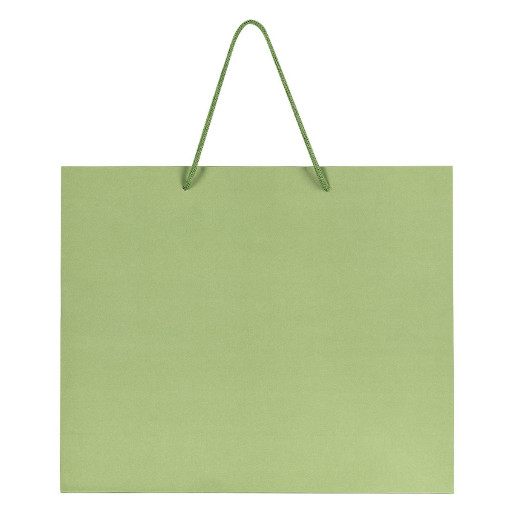 IRIS, paper bag, green