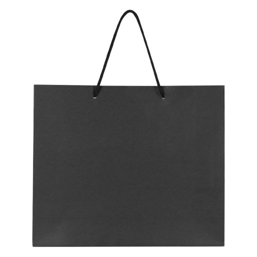 IRIS, papirna kesa, crna