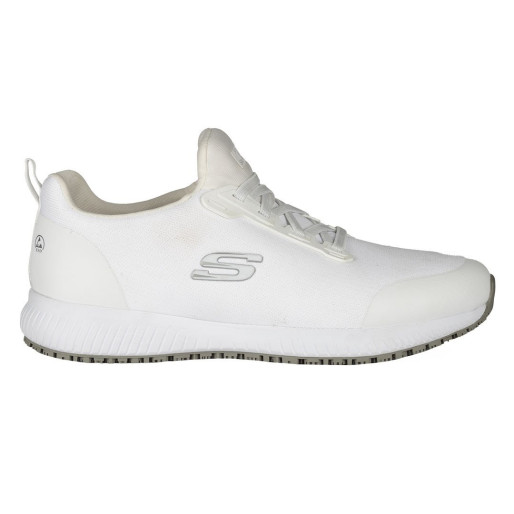 SQUAD, women's low-cut work sneakers, white