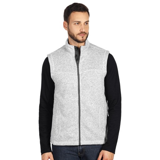 JIMMY, mčlange vest, ash