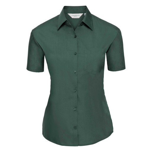 Women's SS Po-Cot Easy Care Poplin Shirt
