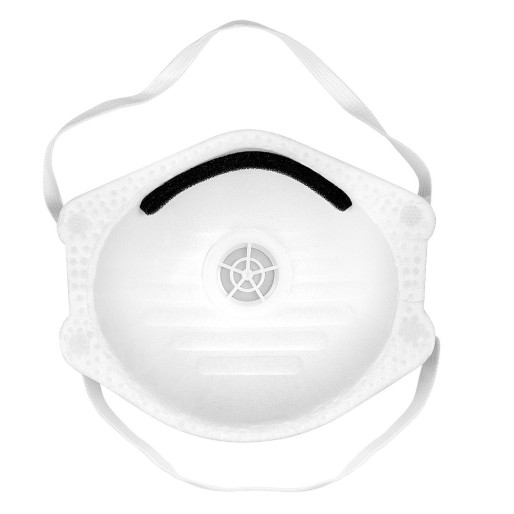 FFP3 VENT 10, face mask with valve, white