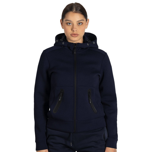 CAMERON LADY, ženska dukserica sa kapuljačom, 380 g/m2, plava