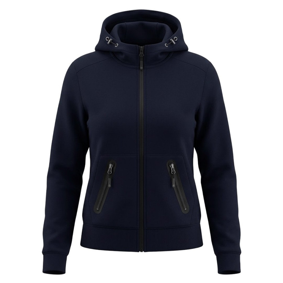 CAMERON LADY, women’s hooded sweatshirt, 380 g/m2, blue