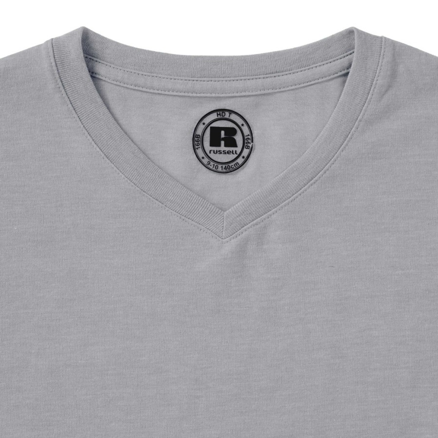 RUSSELL Children's T-shirt on V Neckline HD