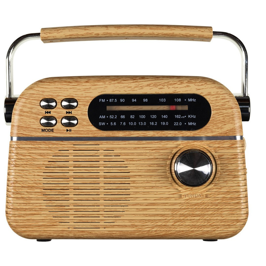 RETRO TUNE, radio and wireless speaker, 3w, beige
