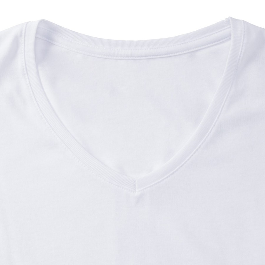 RUSSELL Women's t-shirt on V neckline HD