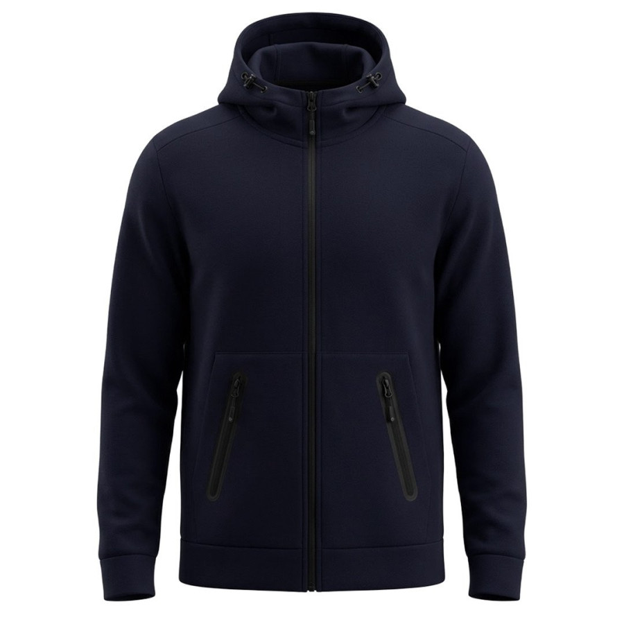 CAMERON, dukserica sa kapuljačom, 380 g/m2, plava