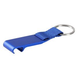 SVEN, aluminium key holder and bottle opener royal blue